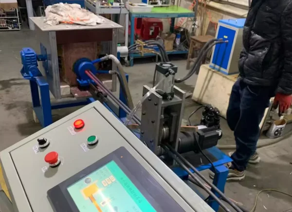 Continuous Extrusion Production Line for Copper Bus Bar Casting Machine