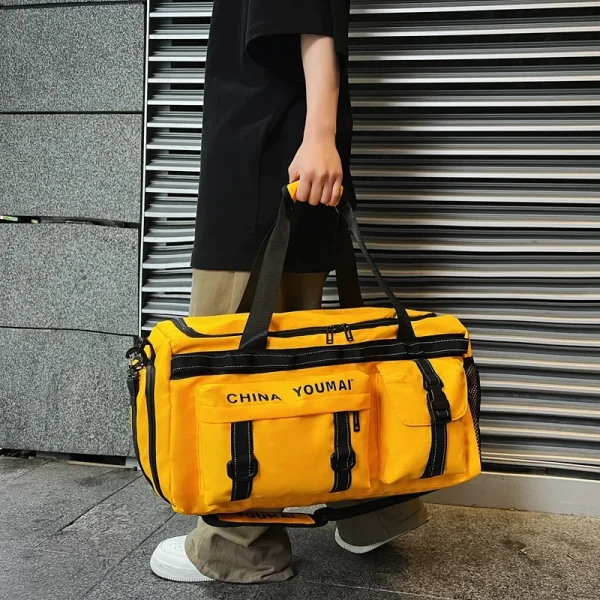 Ultra Dry Wet Separation Large Capacity Sports Fitness Nylon Tote Bag  Storage Luggage ShortDistance Business Travel Durable