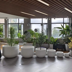 Large Small Fiber Clay Flower Pots Durable High-Strength Garden Flower Pot Set Indoor Outdoor Plant Decor Nursery Floor Design Large Small Fiber Clay Flower Pots Durable High-Strength Garden Flower Pot Set Indoor Outdoor Plant Decor Nursery Floor Design