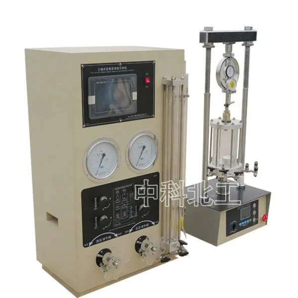 1 Ton Soil Triaxial Tester Strain Control Triaxial Tester Lightweight Triaxial Testing Machine