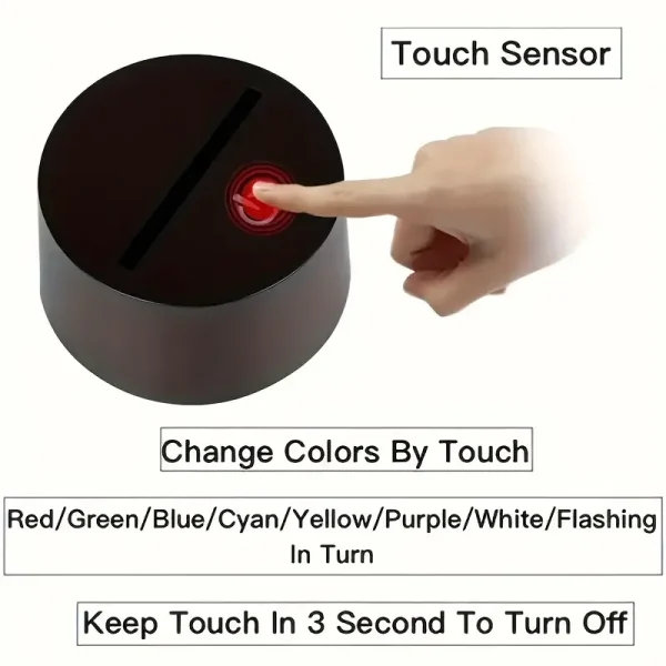 Chic DIY Led Table Lamp Personalized Home Decor Lights for Bedroom Lighting Colorful Lighting for Sale