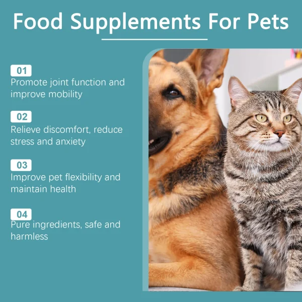 Daily Care Nutritional Supplement for Pets Supports Health and Well-being Eases Discomfort for Everyday Wellness Daily Care Nutritional Supplement for Pets Supports Health and Well-being Eases Discomfort for Everyday Wellness