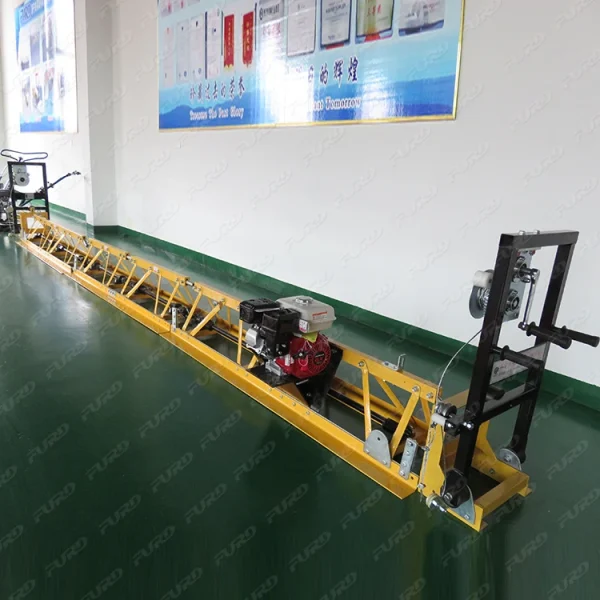 High Efficiency  8-11m Surface Bridge Construction Machinery Work New Type Engine Electric Motor Truss Screed Concrete Machine