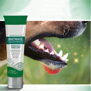 Vet Recommend Baking Soda Dog Toothpaste Dental Care Gel Fresh Breath Remove Tartar Buildup With Aloe Enzymes