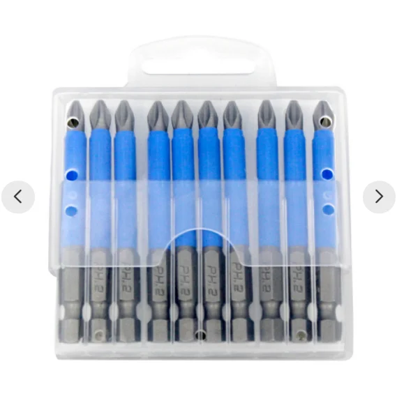 TOOLJOY T20 Security Torx Screwdriver Bit 10 Pcs Hex Shank Magnetic 6.35mm Plastic Box Free Torx Set S2 Tool Steel 10-30 Days TOOLJOY T20 Security Torx Screwdriver Bit 10 Pcs Hex Shank Magnetic 6.35mm Plastic Box Free Torx Set S2 Tool Steel 10-30 Days