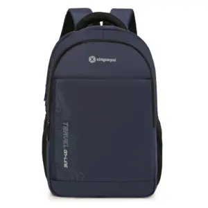 Large Capacity Casual Fashion Backpack with Zipper Closure Waterproof Feature for Students School and Laptop Computer Bag