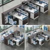 Modern l Shaped Office Workstation Desk for Business Luxury Office Table and Chairs Computer Desk Wooden Office Furniture Set Modern l Shaped Office Workstation Desk for Business Luxury Office Table and Chairs Computer Desk Wooden Office Furniture Set