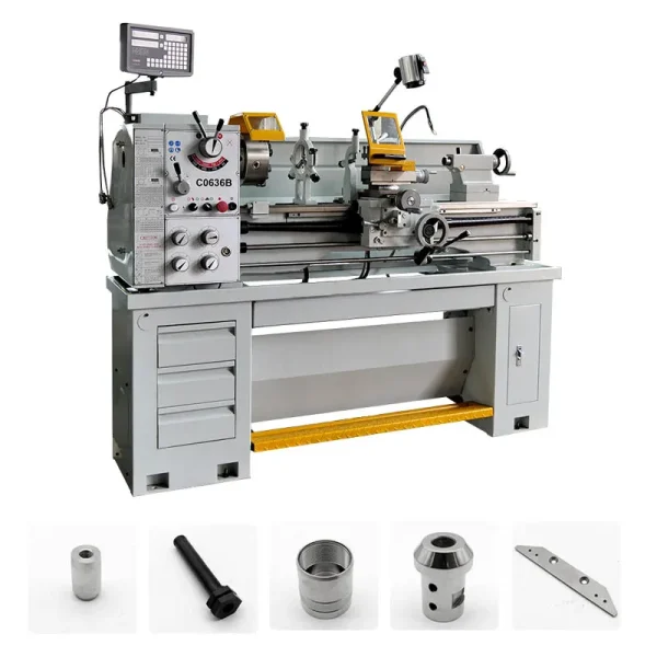 Lathe Machinery C0636A C0636B Horizontal Precision Metal Lathe Machine Parallel  Maquina Del Paralelo Tornos Machine with CE