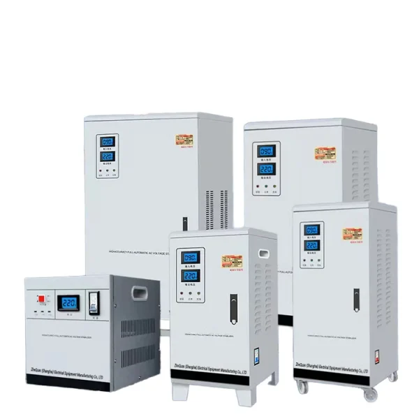 High Quality 380V Automatic Voltage Regulator 2kVA AVR Power Supply Stabilizer Three-Phase AC Voltage Regulator Stabilizer