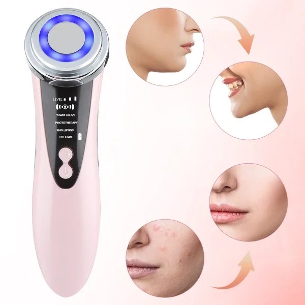 KKS Beauti Product Facial Lift Multifunctional Facial Skin Care Massage Eye Photon Beauty Device Electric Facial Massager Device