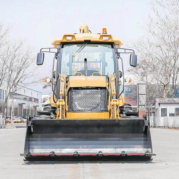 Free Shipping Wheel 4wd Backhoes Loader Epa Engine Construction Equipment Diesel Mini Backhoe Loader 4x4