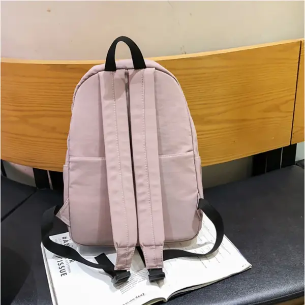 Hot Selling Nylon Custom School Laptop Backpack for Students Outdoor Travel Lightweight Backpack