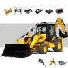 Free Shipping Wheel 4wd Backhoes Loader Epa Engine Construction Equipment Diesel Mini Backhoe Loader 4x4
