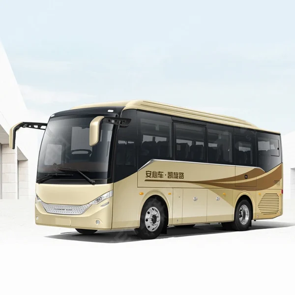 Ankai 24-52Seat Electric Luxury Coach New Mini Bus with 555km Range Left Hand Drive Automatic Transmission 140.95kwh Capacity Ankai 24-52Seat Electric Luxury Coach New Mini Bus with 555km Range Left Hand Drive Automatic Transmission 140.95kwh Capacity