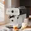 Automatic Commercial Espresso Machine Stainless Steel Coffee Maker Expresso Cafetera Household Appliances for Cars Electric