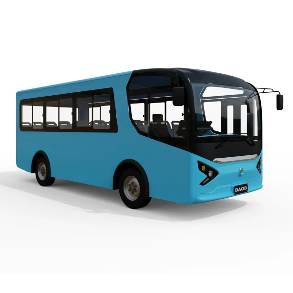 DAOD 30-Seater Electric City Bus Long Range Powerful Motor Coach for Urban Intercity Transport Automatic Transmission New