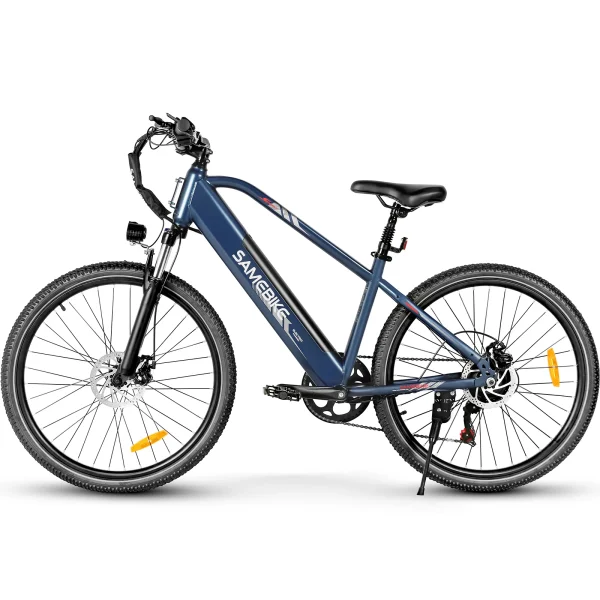 SAMEBIKE 27.5 Inch 36V 15AH Lithium Battery 7 Speeds Off Road Electric City Bicycle  250W City Ebike