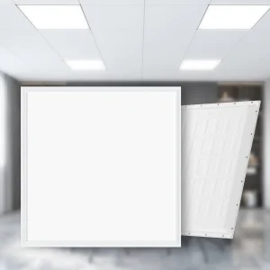 Indoor Lighting Recessed Ceiling Lamp Ip20 Pc Body Square Slim Led Smd2835 Panel Lights for Industrial Supermarket Office Hotel