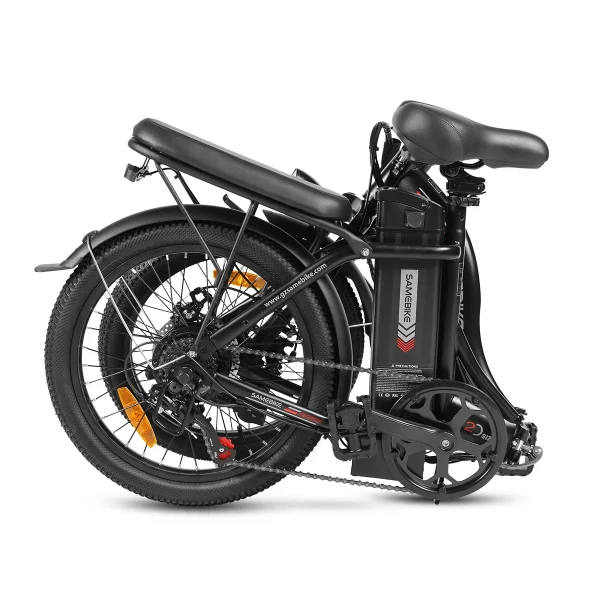 USA Warehouse Electric Foldable Waterproof Bicycles 20 Inch Us Stock 7 Speed Ebike Retro 350 Watt Folding Electric Bike