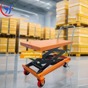 YF Customizable Handling Equipment Easy Loading Material Lift Table Double Scissor Mini Lift Platform Capacity 1000kg 1 Ton YF Customizable Handling Equipment Easy Loading Material Lift Table Double Scissor Mini Lift Platform Capacity 1000kg 1 Ton