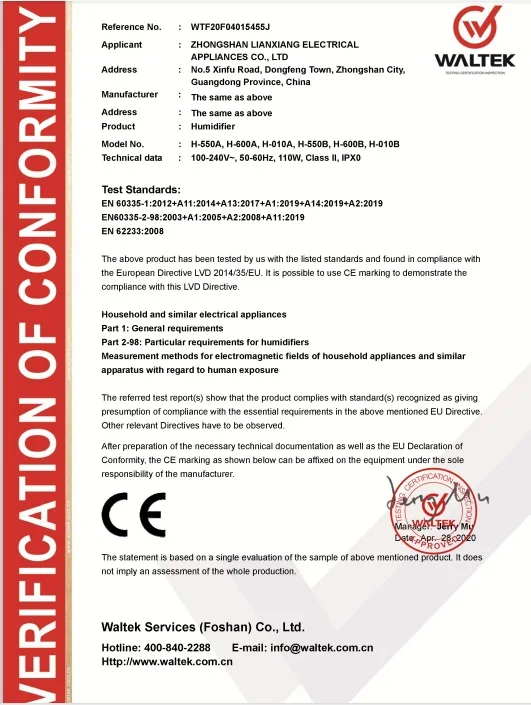 New Function Room Warm air Mist & Cool Mist Maker Ultrasonic Humidifier for Large Room Home Appliances Freestanding