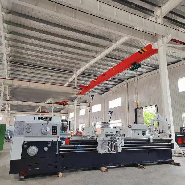 Chinese Heavy-Duty Horizontal Lathe Machine Manual with Digital Features 220V Manual Lathe Manufacturing Machine