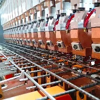 Automatic Industrial Steel Grating Machine for Walkway and Platform Featuring Essential PLC and Gear Components