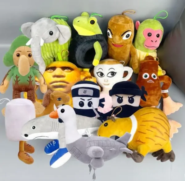 2025 Brainrot Italiano Juguete Plush Toy Tralalero Tralala Shark Meme Tung Tung Tung Sahur Figure Lirili Larila Plush Toy 2025 Brainrot Italiano Juguete Plush Toy Tralalero Tralala Shark Meme Tung Tung Tung Sahur Figure Lirili Larila Plush Toy
