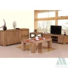 Modern Wooden Living Room Furniture Set Sofa Coffee Table TV Stand Storage Cabinet Vietnam OEM Apartment Furniture
