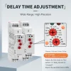 GEYA GRT8-M1 AC/DC12V~240V off Delay Timer 24v on Delay 12v Dc Multifunctional Din Rail Timer Relay