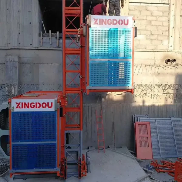 CE COC Approved Construction Equipment Cargo Brick Cement Elevator Platform Core Motor Gear Building Construction CE COC Approved Construction Equipment Cargo Brick Cement Elevator Platform Core Motor Gear Building Construction