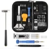 112-in-1 Watch Repair Tool Kit with Hard Case Screwdriver and Spring Bar Tool Set Watch Band Link Pin Tool OEM Customizable