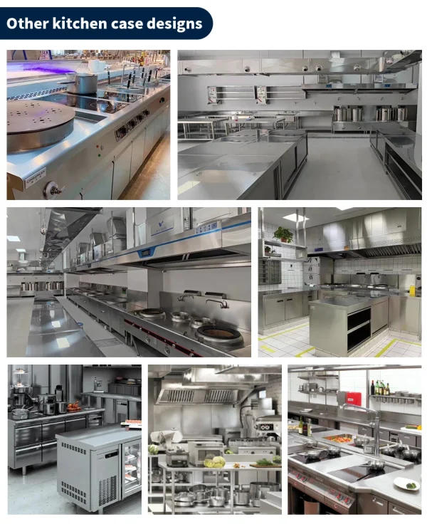 Commercial Stainless Steel Kitchen Machines Restaurant and Hotel Kitchen Equipment Supply