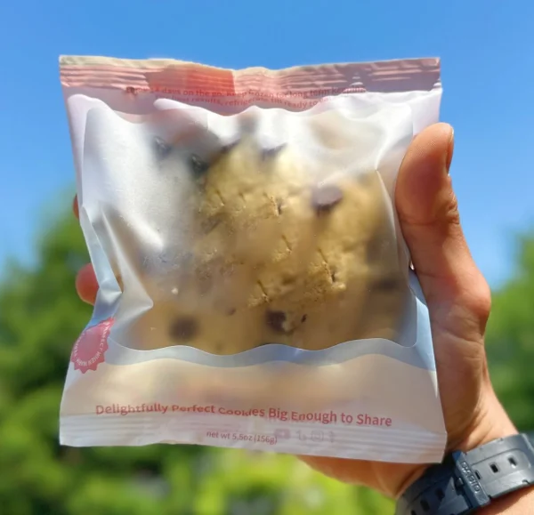 Supplier Custom Packaging Candy Biscuits Food Cookies Heat Seal Ziplock Frosted Printing Plastic Bags With Tear