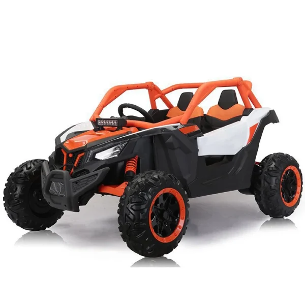 Dual-Seater Electric Ride-on Car Children Large Off-Road Four-Wheel Vehicle Remote Control Parent-Child Outings Baby Strollers