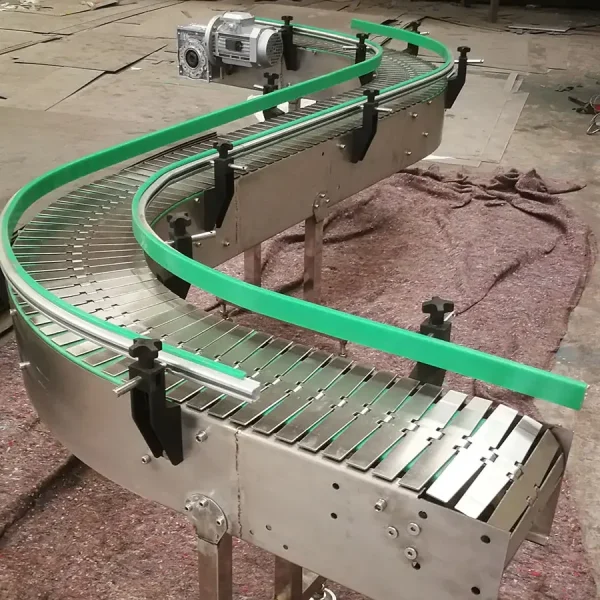 Industry Chain Conveyor Flat Top Belt Conveyor for Food Beverage Delivery Heat Resistant Farm Mining Applicable Industry Chain Conveyor Flat Top Belt Conveyor for Food Beverage Delivery Heat Resistant Farm Mining Applicable