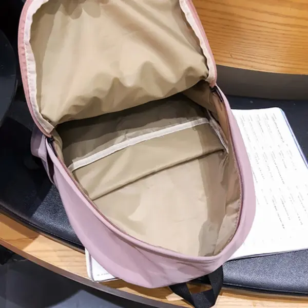 Hot Selling Nylon Custom School Laptop Backpack for Students Outdoor Travel Lightweight Backpack