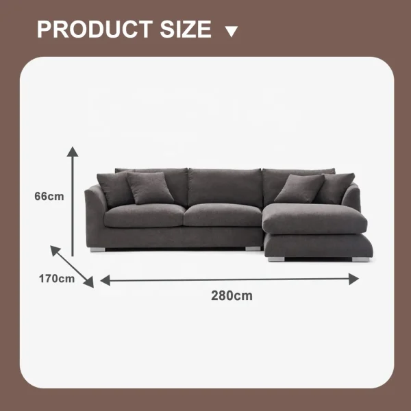 Nordic Living Room Furniture L Shape Fabric Modular With Ottoman 2 Seat Sectional Sofa Nordic Living Room Furniture L Shape Fabric Modular With Ottoman 2 Seat Sectional Sofa
