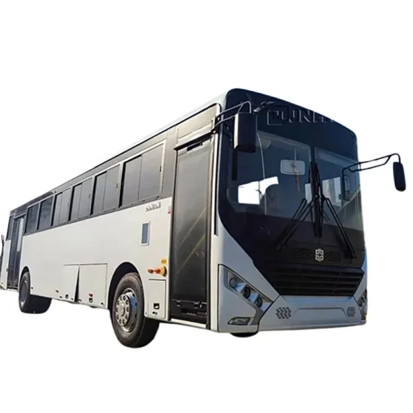 New LCK6125DG Coach Bus with Sliding Windows 60+1 Seats for City Transport Diesel Fuel Manual Transmission