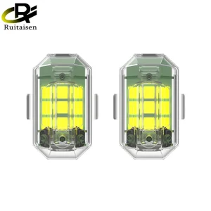 M3 Strobe Lights Touch Sensor USB LED Ambient Lights for Car Wireless Colorful Atmosphere Lamp Auto Interior Decorative 7 Colors