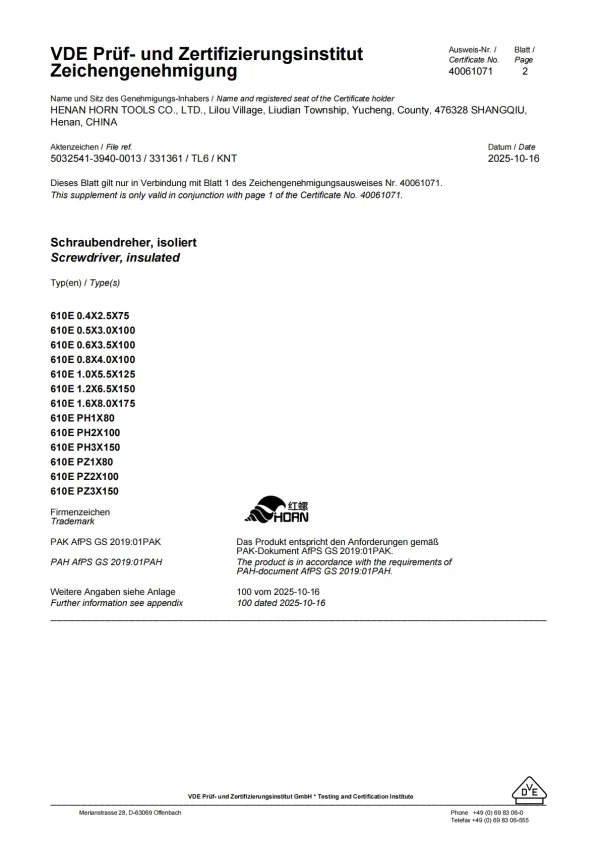 High Quality Screw Driver TPR Handle Impact Best Screwdriver Tool Set