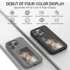 New Designer Luxury NFC DIY Smart E Ink Screen Display Mobile Phone Cases Cover for Fundas iphone 16 15 Promax case 14 13 12 11