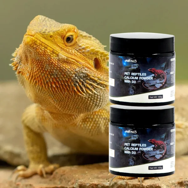 Oem Processing Customization Reptile Snake Turtle Lizard Calcium D3 Powder Nutrition Pet Health Care Supplement