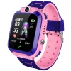 Q12 Kids Smart Watch Phone GPS LBS Tracking TFT Plastic Electronic Smartwatch for Android Children Compatible BT Sim Card