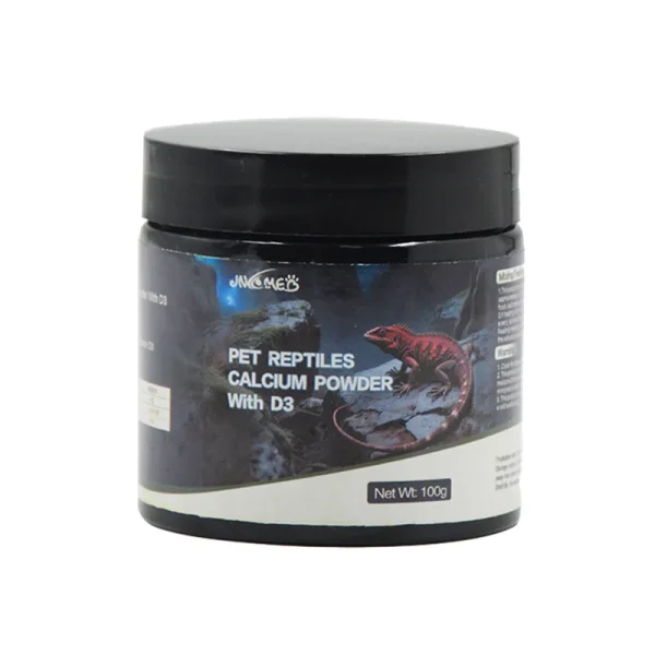 Oem Processing Customization Reptile Snake Turtle Lizard Calcium D3 Powder Nutrition Pet Health Care Supplement