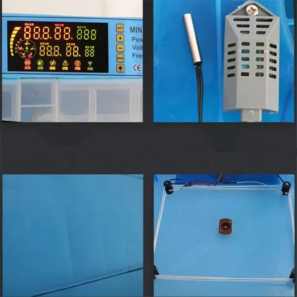 Fully Automatic Egg Incubator Large Capacity Poultry Hatch Solar Power for Hatching Eggs Chicken Egg Incubator