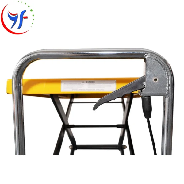 YF Customizable Handling Equipment Easy Loading Material Lift Table Double Scissor Mini Lift Platform Capacity 1000kg 1 Ton YF Customizable Handling Equipment Easy Loading Material Lift Table Double Scissor Mini Lift Platform Capacity 1000kg 1 Ton