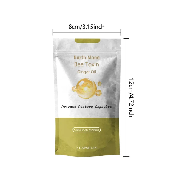 Wholesale North MOON Mild Herbal Formula Cleaning Odor Removal Enhanced Barrier Women's Private Care Capsules