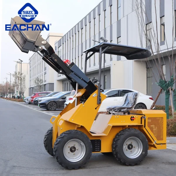 Hot Product CE EPA Mini Skid Steer Loader Farm Four-Wheel Drive Skid Steer Loader Garden Diesel Small Skid Steer Loader