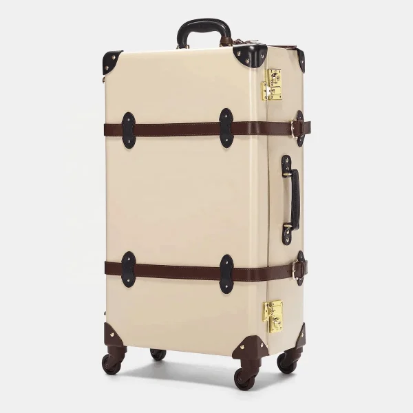 Luxury Men's Retro Classic Travel Luggage Sets Custom Fashion Design Carry-On Suitcase with Spinner Caster Luxury Men's Retro Classic Travel Luggage Sets Custom Fashion Design Carry-On Suitcase with Spinner Caster